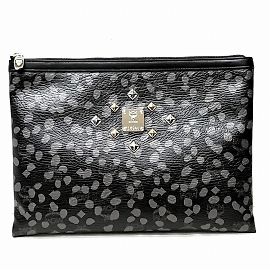 MCM Loveless Kollaboration Clutch Bag Schwarz