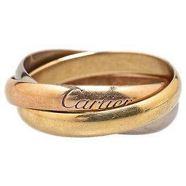 Anello Trinity classico in oro 18K modello grande tricolore Cartier D'oro