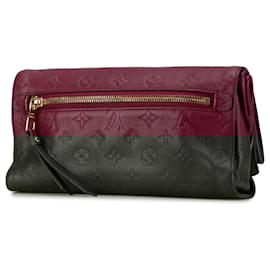 Louis Vuitton-Louis Vuitton Red Monogram Empreinte Petillante-Red,Dark red