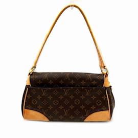 Louis Vuitton-Louis Vuitton Monogram Beverly MM Handbag-Brown,Monogram