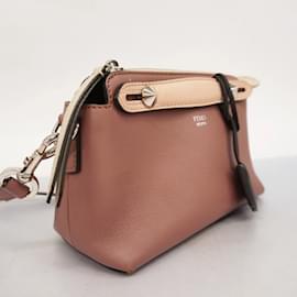 Fendi-Sac à épaule Fendi By The Way-Rose,Beige