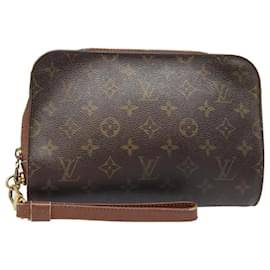 Louis Vuitton-LOUIS VUITTON Monogram Orsay Clutch Bag M51790 LV Auth 91802-Monogram