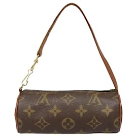 Louis Vuitton-LOUIS VUITTON Monogram Papillon Pouch LV Auth 91978-Monogram