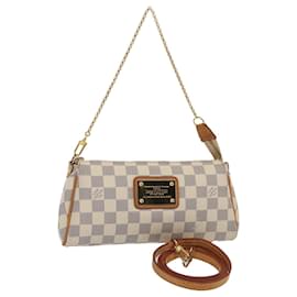 Louis Vuitton-LOUIS VUITTON Damier Azur Eva Shoulder Bag 2way N55214 LV Auth 89840-Other