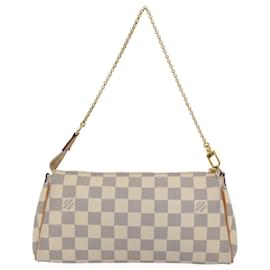 Louis Vuitton-LOUIS VUITTON Damier Azur Eva Shoulder Bag 2way N55214 LV Auth 89840-Other