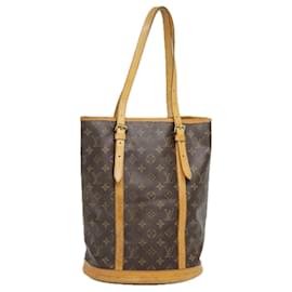 Louis Vuitton-LOUIS VUITTON Monogram Bucket GM Shoulder Bag M42236 LV Auth fm3844-Monogram
