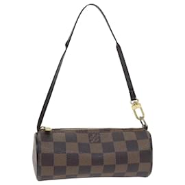 Louis Vuitton-LOUIS VUITTON Damier Ebene Papillon Pouch LV Auth 91141-Other