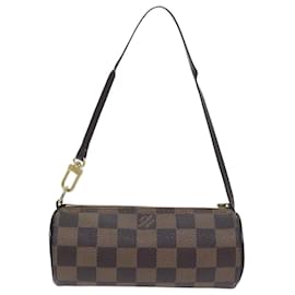 Louis Vuitton-LOUIS VUITTON Damier Ebene Papillon Pouch LV Auth 91141-Other