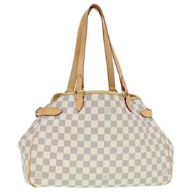 Louis Vuitton-LOUIS VUITTON Damier Azur Batignolles Horizontal Tote Bag N48172 LV Auth 91864-Other