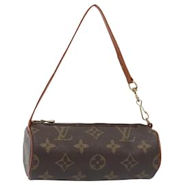 Louis Vuitton-LOUIS VUITTON Monogram Papillon Pouch LV Auth 92206-Monogram