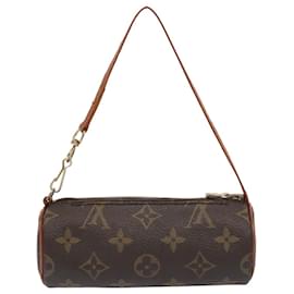 Louis Vuitton-LOUIS VUITTON Monogram Papillon Pouch LV Auth 92206-Monogram