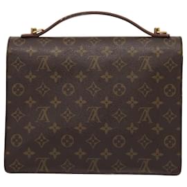 Louis Vuitton-LOUIS VUITTON Monogram Monceau 28 Hand Bag 2way M51185 LV Auth 91363-Monogram