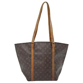 Louis Vuitton-LOUIS VUITTON Monogram Sac Shopping Tote Bag M51108 LV Auth bs18197-Monogram