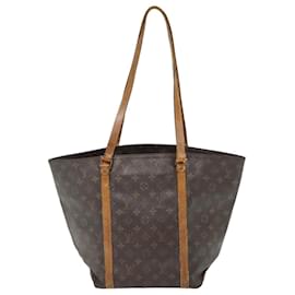 Louis Vuitton-LOUIS VUITTON Monogram Sac Shopping Tote Bag M51108 LV Auth bs18197-Monogram