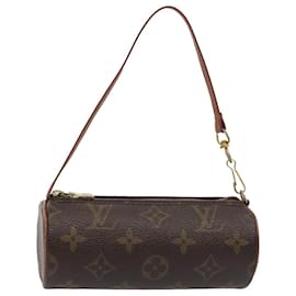 Louis Vuitton-LOUIS VUITTON Monogram Papillon Pouch LV Auth ar12538-Monogram