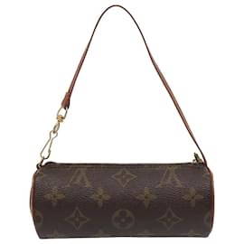 Louis Vuitton-LOUIS VUITTON Monogram Papillon Pouch LV Auth ar12538-Monogram