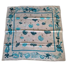 Edizione Speciale Hermès 2007 Lussemburgo "La Danza" Blu Crudo