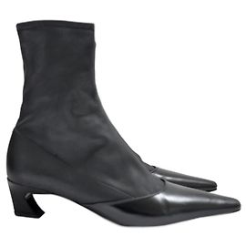 Botas de Tobillo Bano de Acne Studios Negro