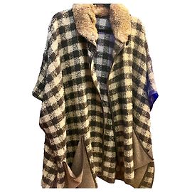 poncho capa Etro Beige