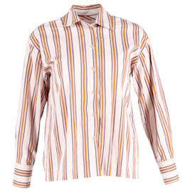 Camicia a maniche lunghe a righe Ba&Sh in cotone multicolore Multicolore