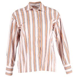 Camisa de manga larga a rayas Ba&Sh en algodón multicolor Multicolor