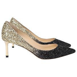 Jimmy Choo Romy 60 Pumps in goldglitter Golden Metallisch