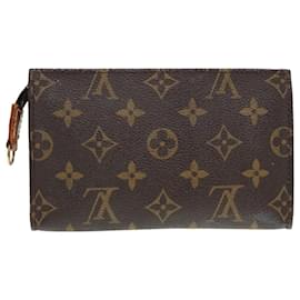 Louis Vuitton-LOUIS VUITTON Monogram Bucket PM Accessory Pouch LV Auth 92276-Monogram