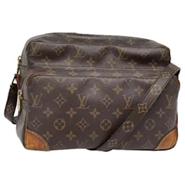 Louis Vuitton-LOUIS VUITTON Monogram Nile Shoulder Bag M45244 LV Auth 91127-Monogram