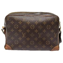Louis Vuitton-LOUIS VUITTON Monogram Nile Shoulder Bag M45244 LV Auth 91127-Monogram
