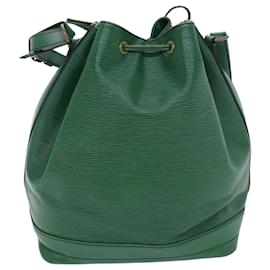 Louis Vuitton-LOUIS VUITTON Epi Noe Shoulder Bag Green M44004 LV Auth 89860-Green