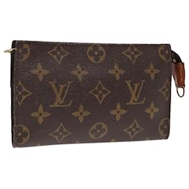 Louis Vuitton-LOUIS VUITTON Monogram Bucket PM Accessory Pouch LV Auth 90529-Monogram
