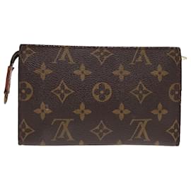 Louis Vuitton-LOUIS VUITTON Monogram Bucket PM Accessory Pouch LV Auth 90529-Monogram