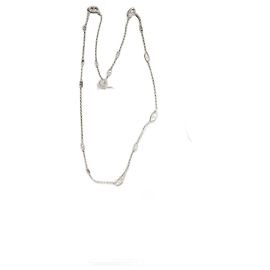 Hermès Farandole necklace 120cm Silver hardware