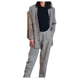 Nina Ricci Grey Wool Pantsuit Grey