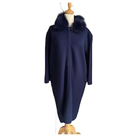 Autre Marque-Coats, Outerwear-Navy blue