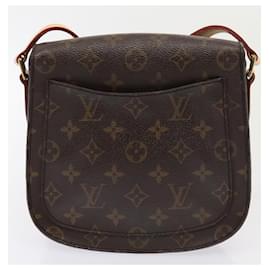 Louis Vuitton-LOUIS VUITTON Monogram Saint Cloud MM Shoulder Bag M51243 LV Auth 91082-Monogram