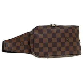 Louis Vuitton-LOUIS VUITTON Damier Ebene Geronimos Shoulder Bag N51994 LV Auth 91954-Other
