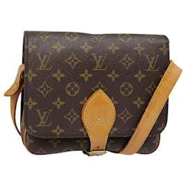Louis Vuitton-LOUIS VUITTON Monogram Cartouchiere MM Shoulder Bag M51253 LV Auth 89949-Monogram