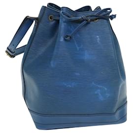 Louis Vuitton-LOUIS VUITTON Epi Noe Shoulder Bag Toledo Blue M44005 LV Auth 92568-Blue