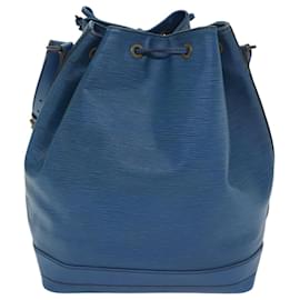 Louis Vuitton-LOUIS VUITTON Epi Noe Shoulder Bag Toledo Blue M44005 LV Auth 92568-Blue