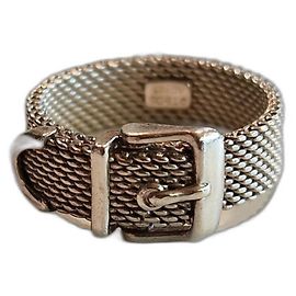 Tiffany & Co Somerset / Fivela de cinto em prata 925 tecida Prata