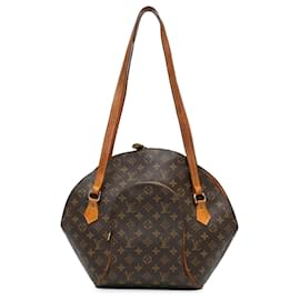 Louis Vuitton-Louis Vuitton Brown Monogram Ellipse GM Shopping Bag-Brown