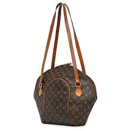 Louis Vuitton-Louis Vuitton Brown Monogram Ellipse GM Shopping Bag-Brown