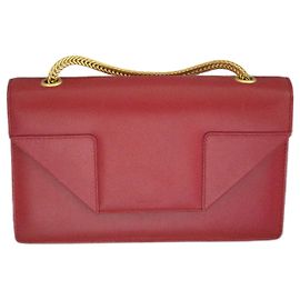 Borsa Betty Saint Laurent Rosso