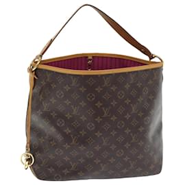 Louis Vuitton-LOUIS VUITTON Monogram Delightful PM Shoulder Bag M50154 LV Auth 92405-Monogram