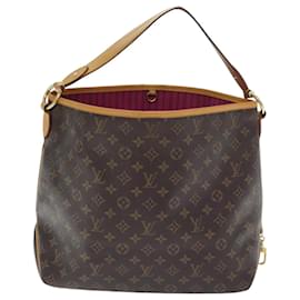 Louis Vuitton-LOUIS VUITTON Monogram Delightful PM Shoulder Bag M50154 LV Auth 92405-Monogram