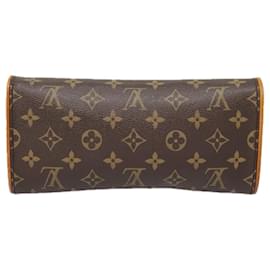 Louis Vuitton-LOUIS VUITTON Monogram Pochette Twin GM Shoulder Bag M51852 LV Auth 91936-Monogram