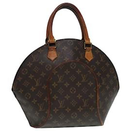 Louis Vuitton-LOUIS VUITTON Monogram Ellipse MM Hand Bag M51126 LV Auth 90995-Monogram
