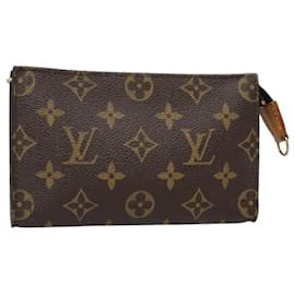 Louis Vuitton-LOUIS VUITTON Monogram Bucket PM Accessory Pouch LV Auth fm3896-Monogram