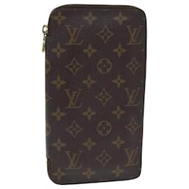 Louis Vuitton-LOUIS VUITTON Monogram Organizer De Voyage Travel Case M60120 LV Auth 92413-Monogram